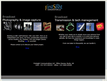 Tablet Screenshot of firstsightcomms.co.uk